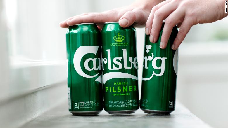 Carlsberg Replaces Plastic Rings With Recyclable Glue