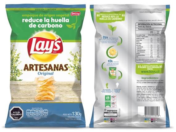 pepsico bioplastics snack bags