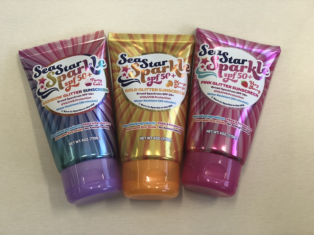 Sunshine & Glitter Launches Line of Biodegradable Glitter SPF