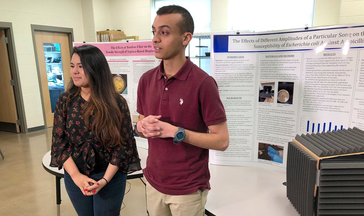 Two Local Regional Science Fair Winners Head to International Science Fair in Phoenix