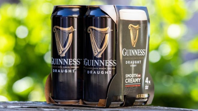 Diageo to Remove Plastic from Guinness Multipacks