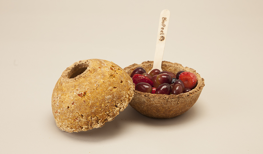 Bio-Peel orange peel bioplastics