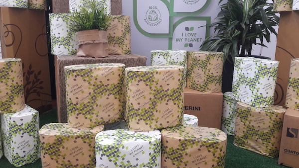 New Paper and Bioplastics Packaging for Tissue Products