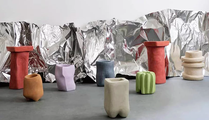 Sustainable Monolithic Plant Pots Made From Hemp