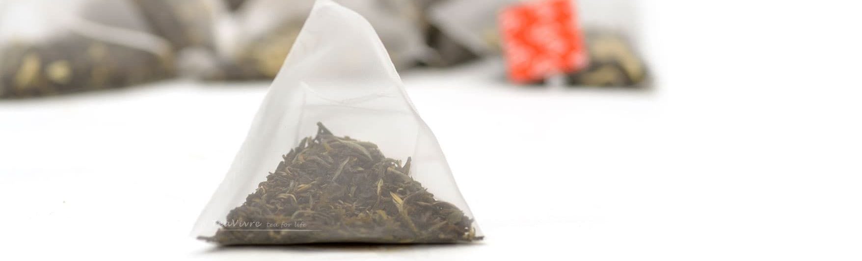 pyramid tea bags microplastics