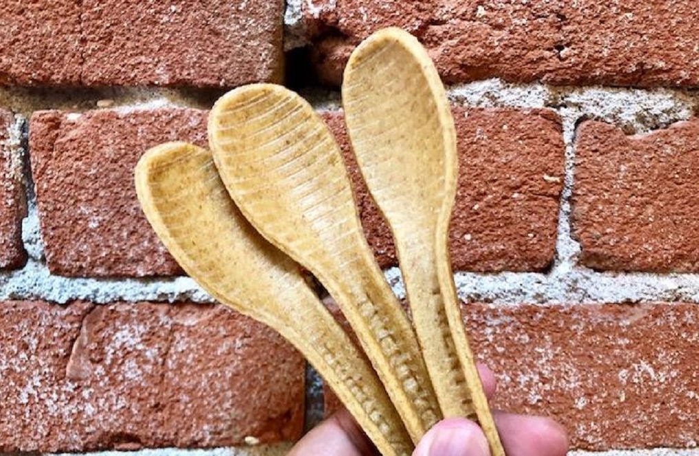 edible grain cutlery