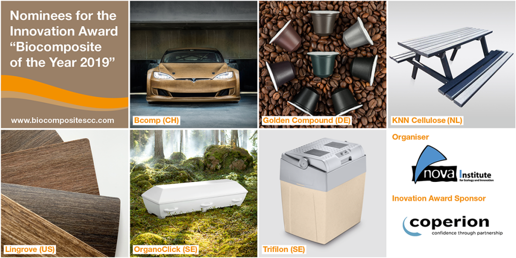 final candidates biocomposites of the year 2019