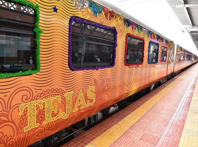 India’s First Private Train Serves Water in Biodegradable Bottles