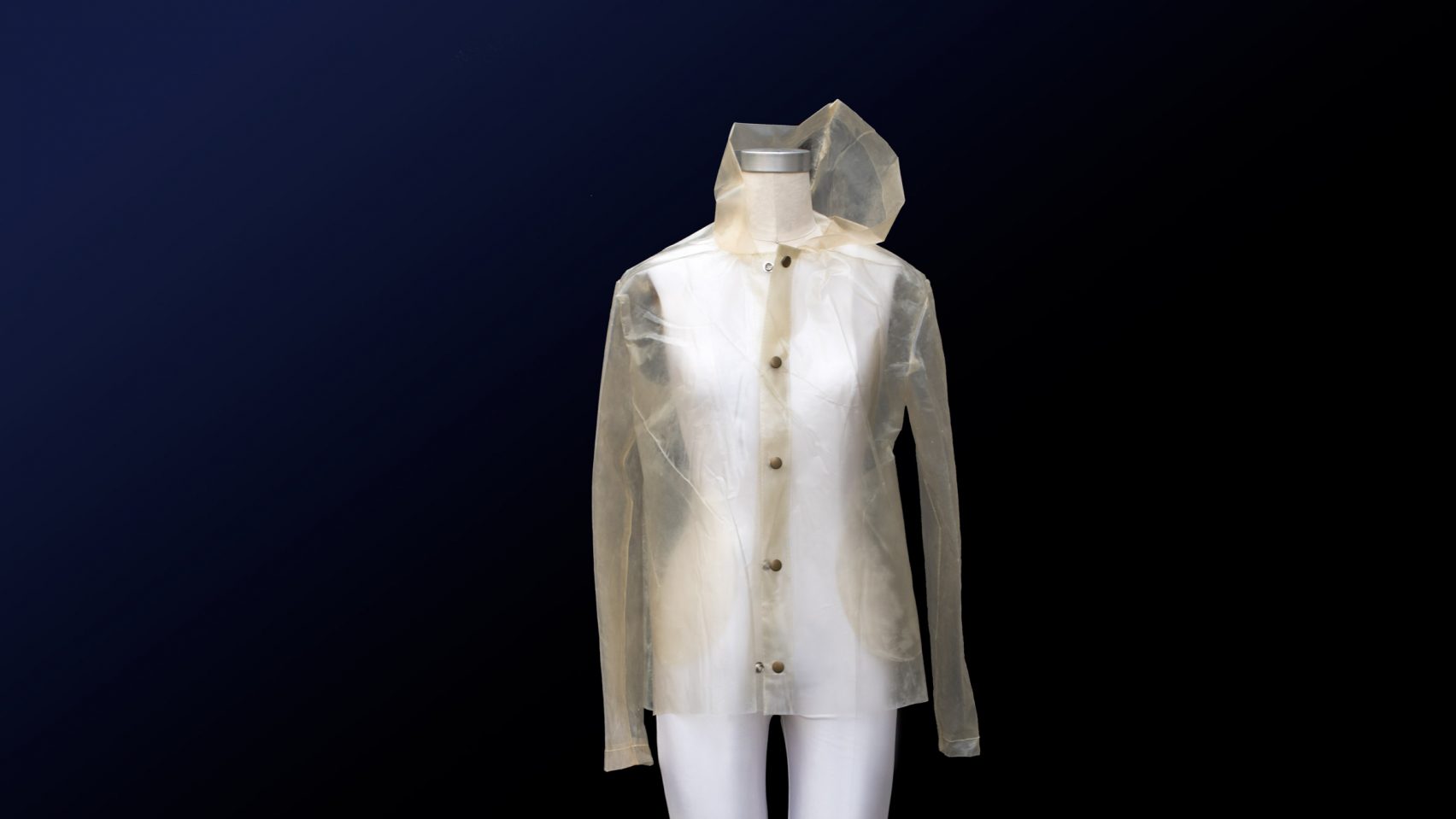 Carbon-Negative Raincoat from Algae Bioplastic