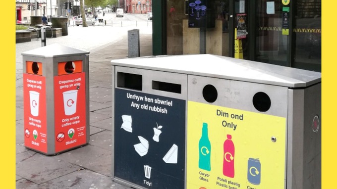 First Coffee Cup Recycling Scheme in Wales