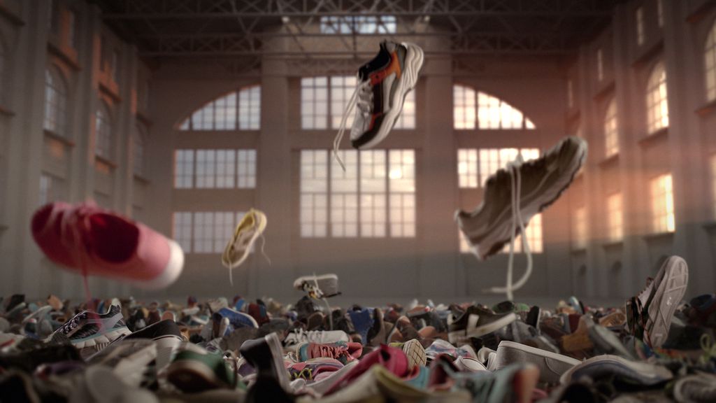Biodegradable Shoes on Super Bowl Ad
