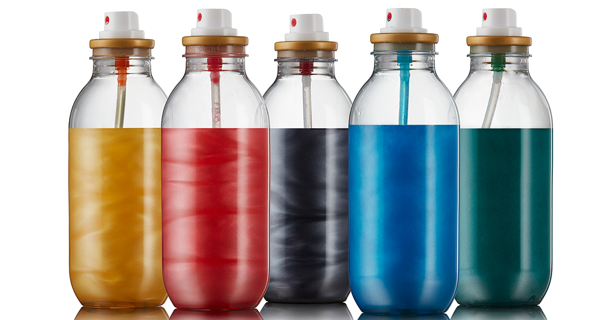 Aerosols in PET Bottles
