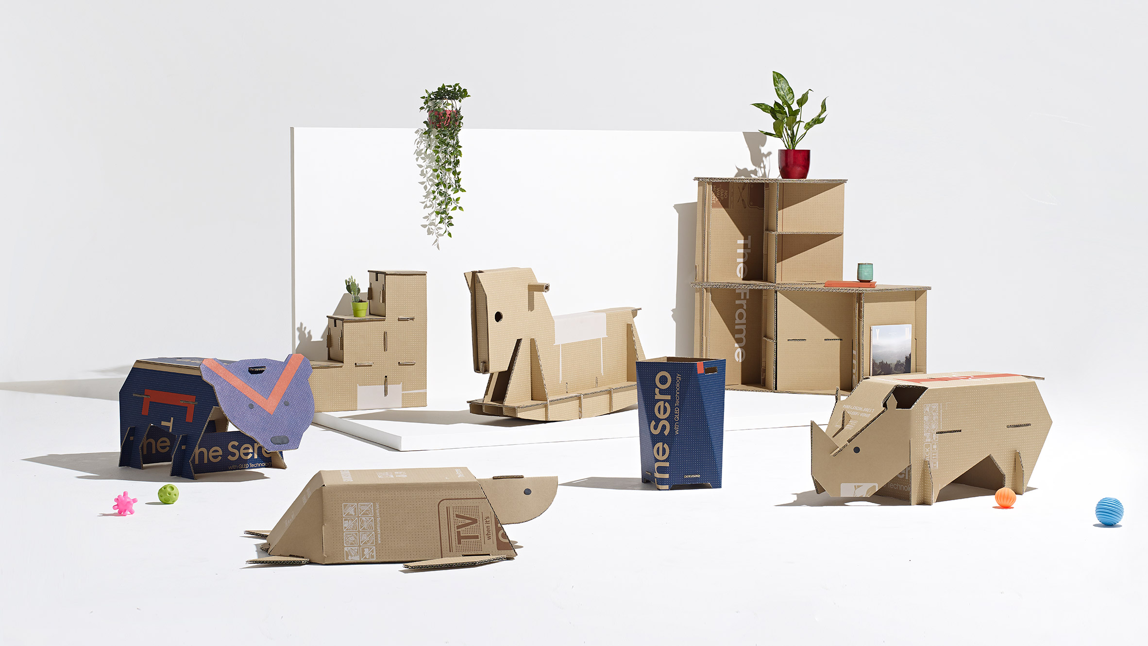 Repurposing Recyclable Cardboard Packaging