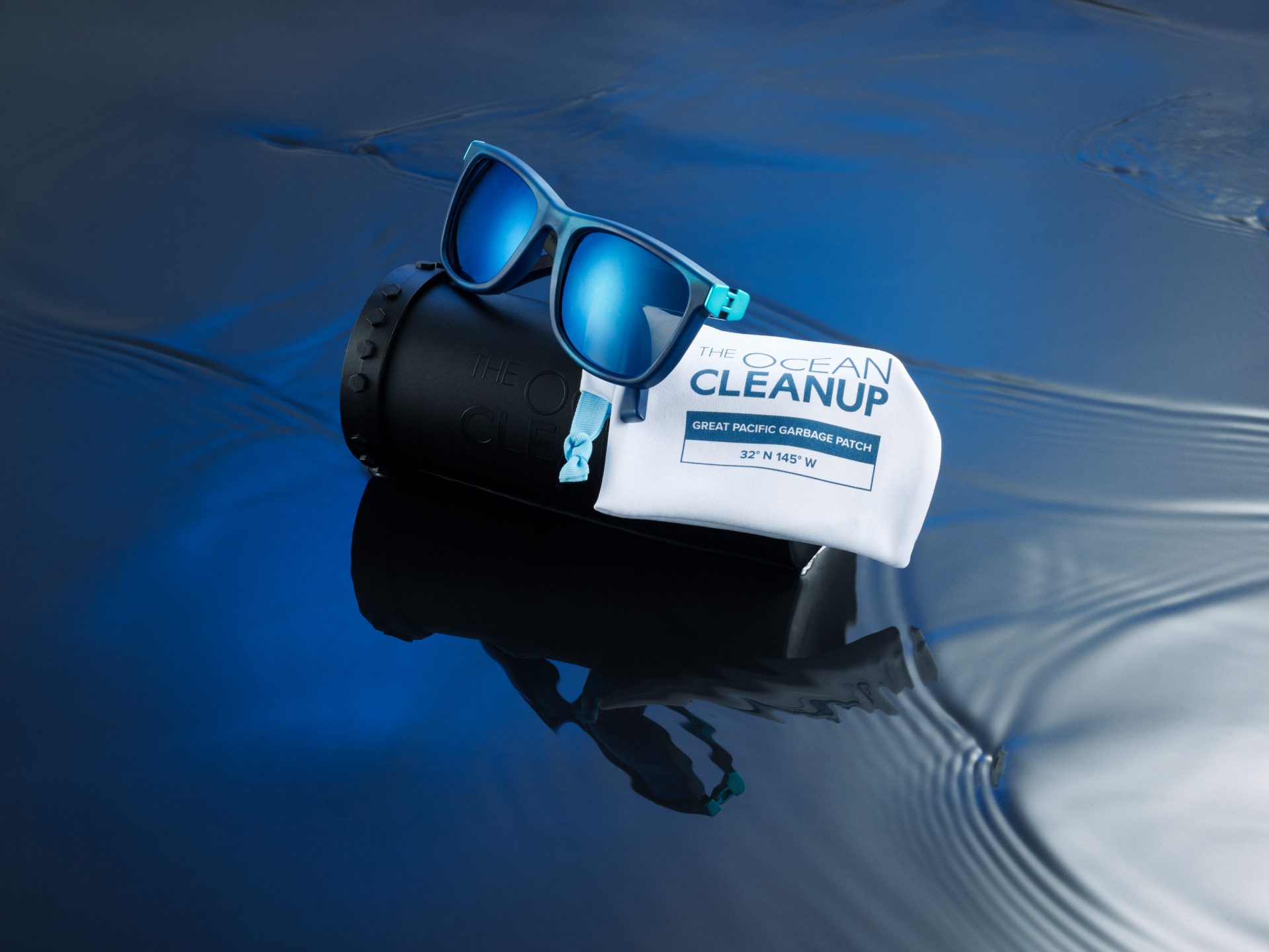 Biobased Colors for Ocean Cleanup Sunglasses