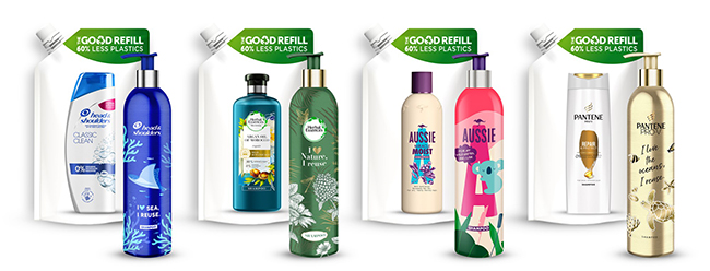 P&G Goes Reusable Bottles
