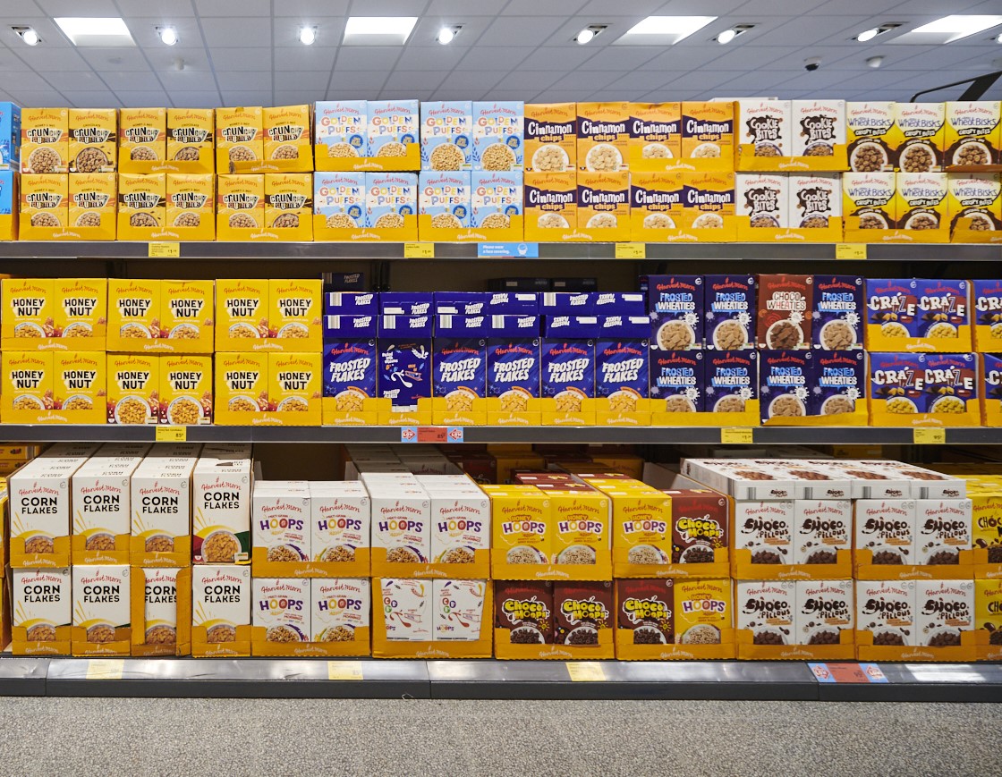 Aldi Goes Recyclable Cereal Packaging