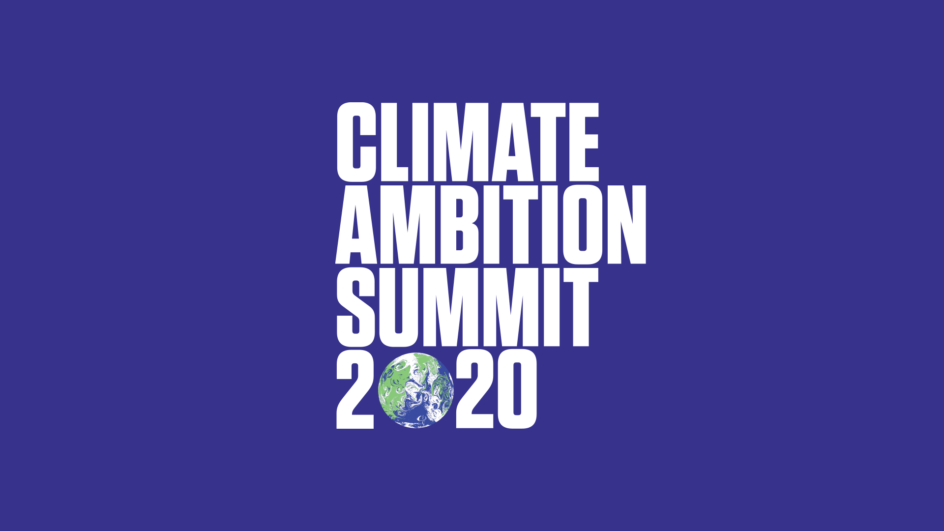 Climate Ambition Summit 2020