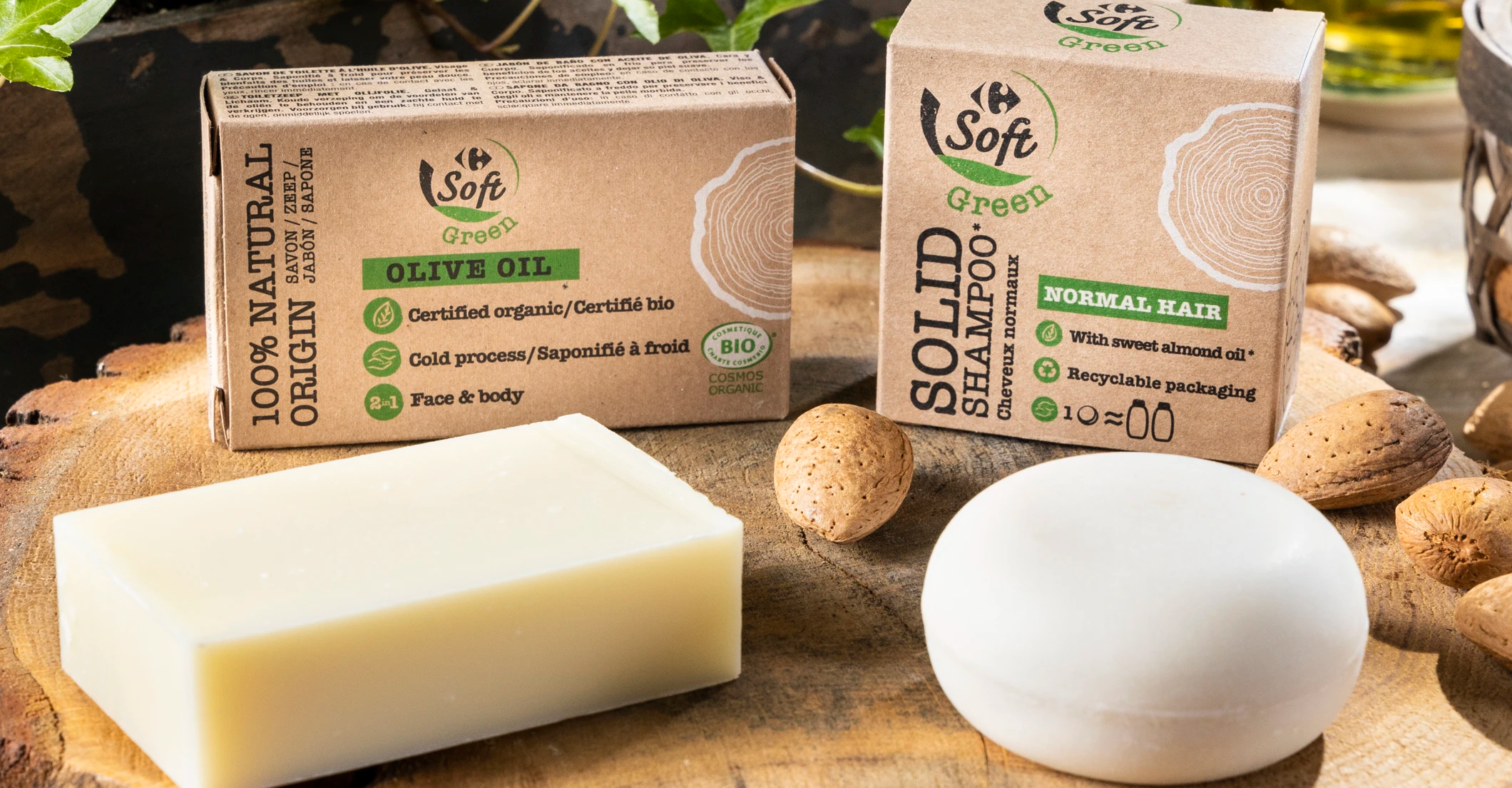 Carrefour Goes Solid Shampoo