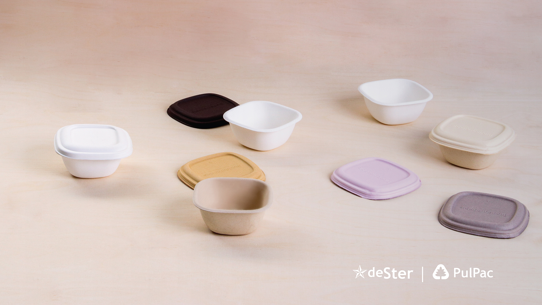 DeSter and PulPac Partner on Compostable Packaging