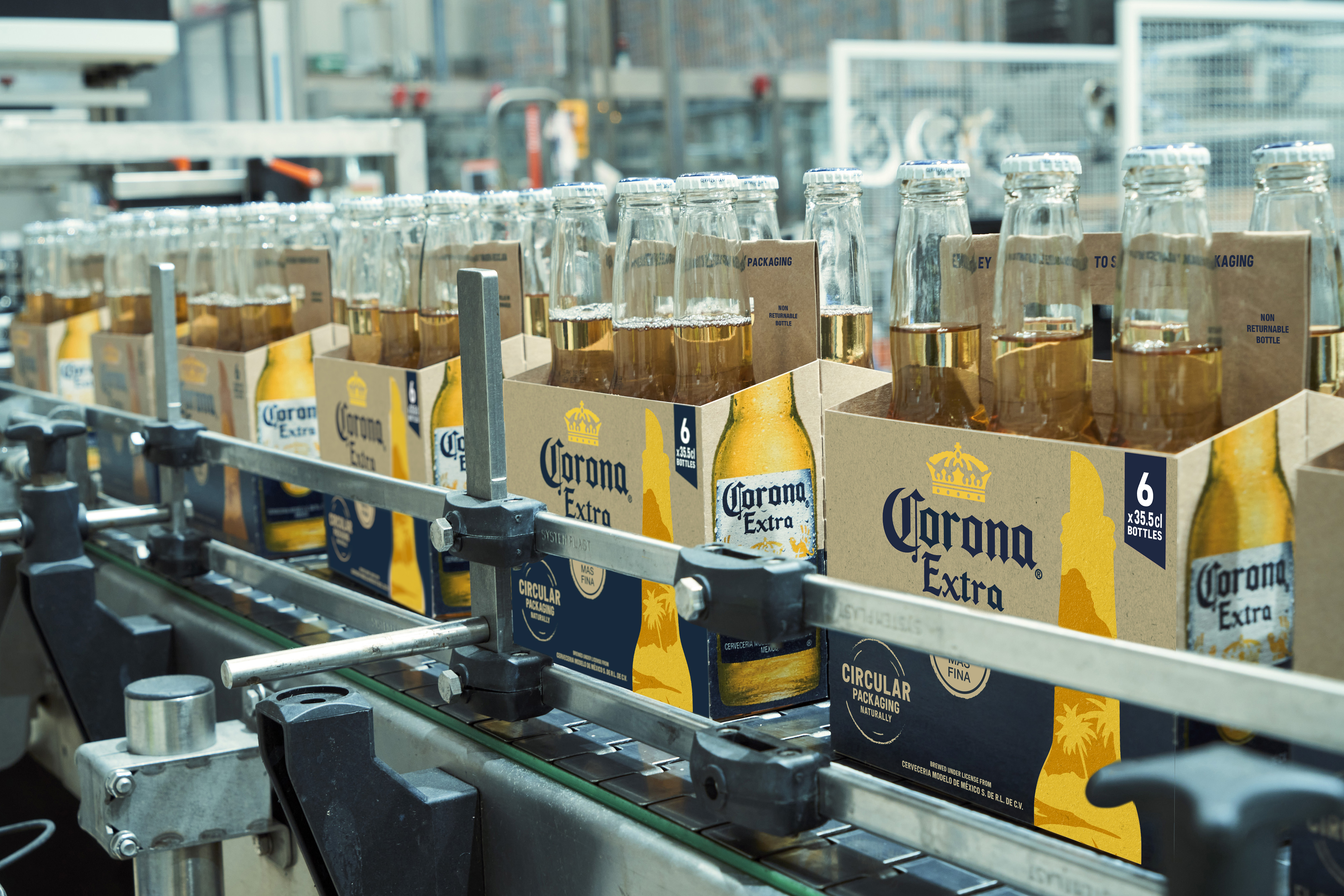 corona barley packaging