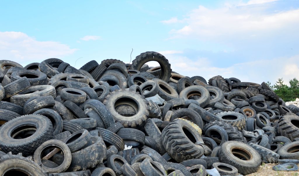 Recycling Old Tires To Strengthen Concrete