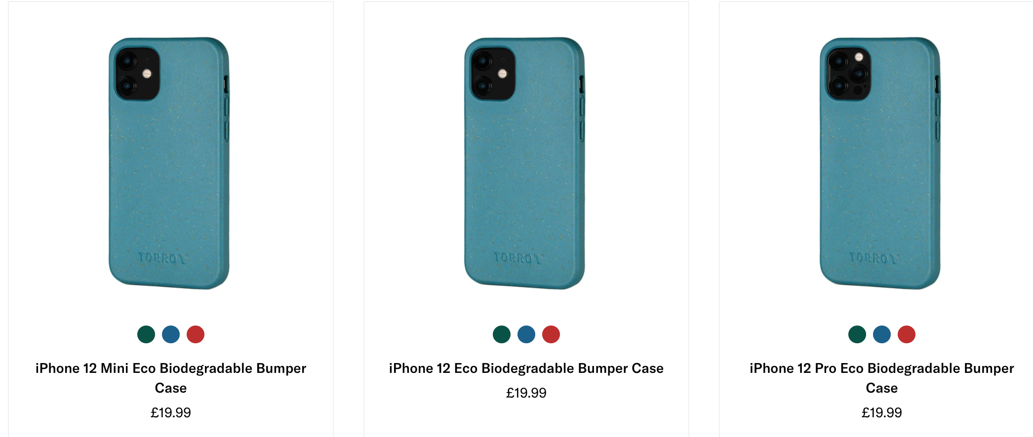 Torro Iphone 12 Biodegradable Phone Cases
