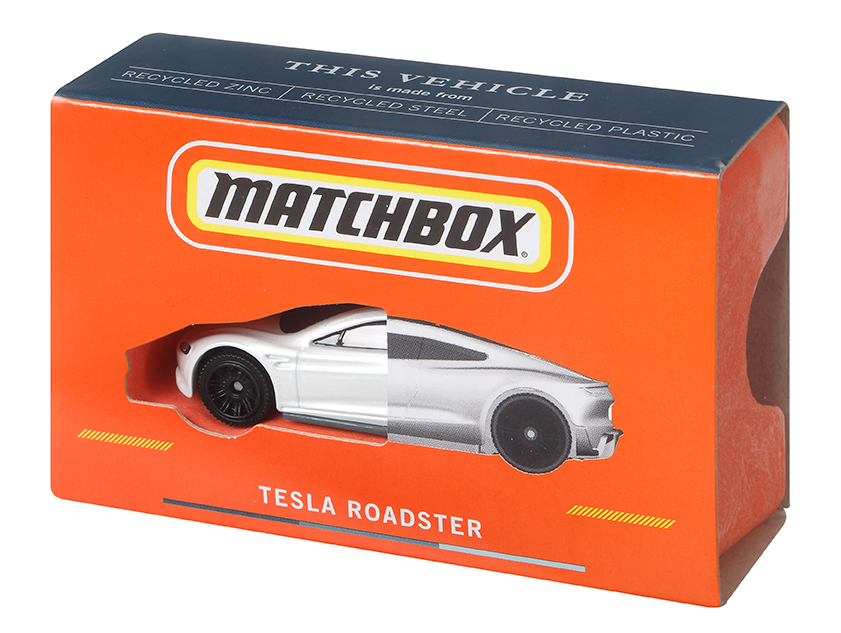 Matchbox CarbonNeutral Tesla Roadster