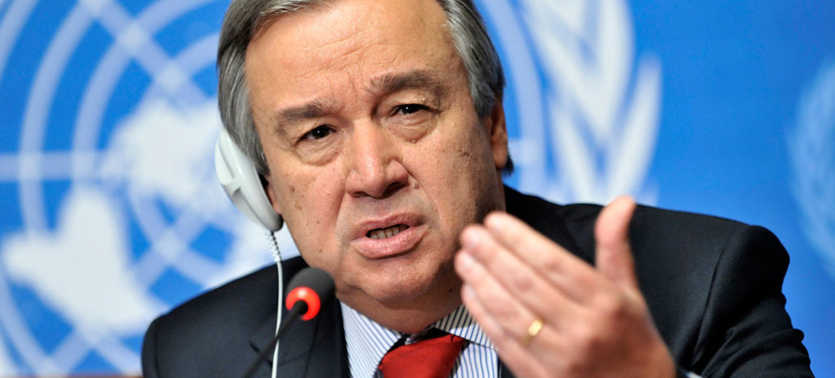 UN Secretary General Anti Fossil  Message