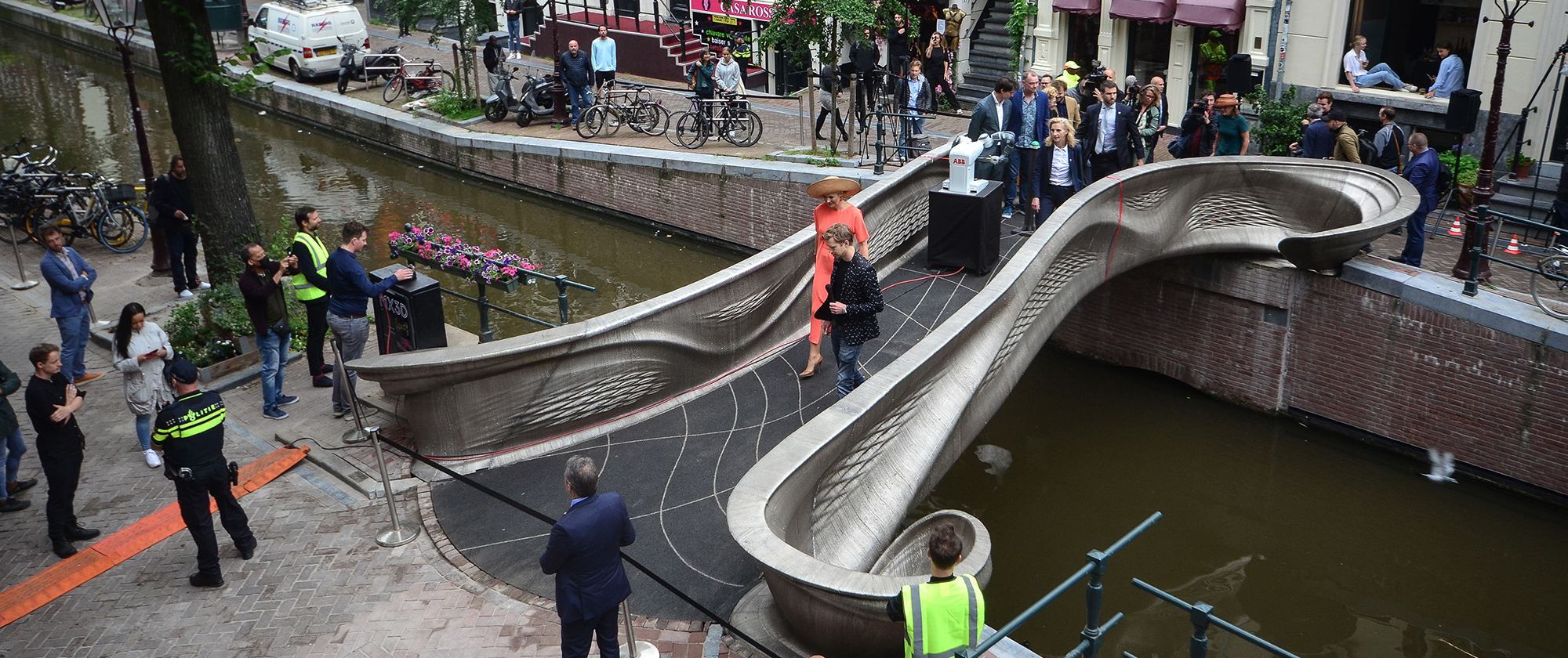 First 3D Printed Bridge in Steel