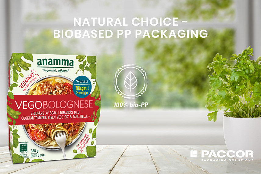 Paccor Launches Bio PP Packaging