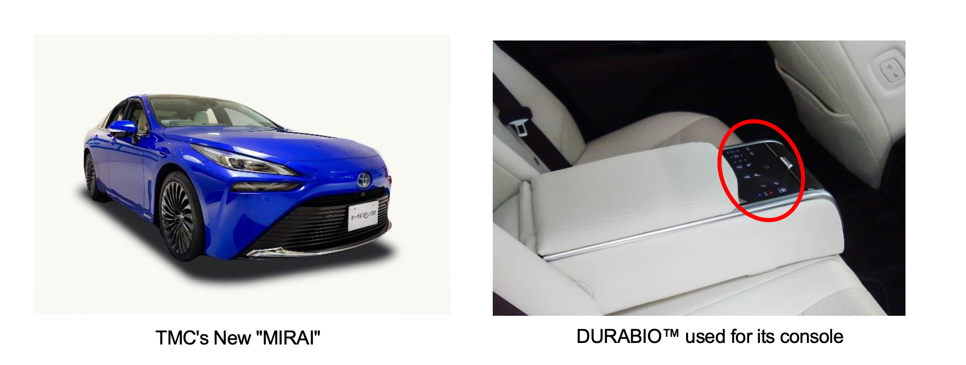 Toyota Goes Durabio Bioplastic