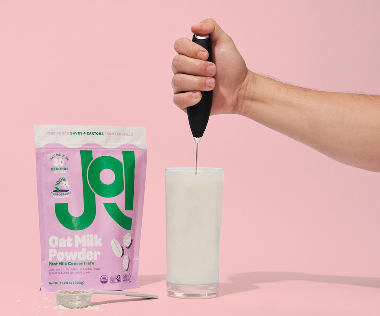 Joi Plant Milk Goes Compostable Packaging