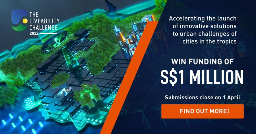 Win $1 Million with Liveability Challenge 2022