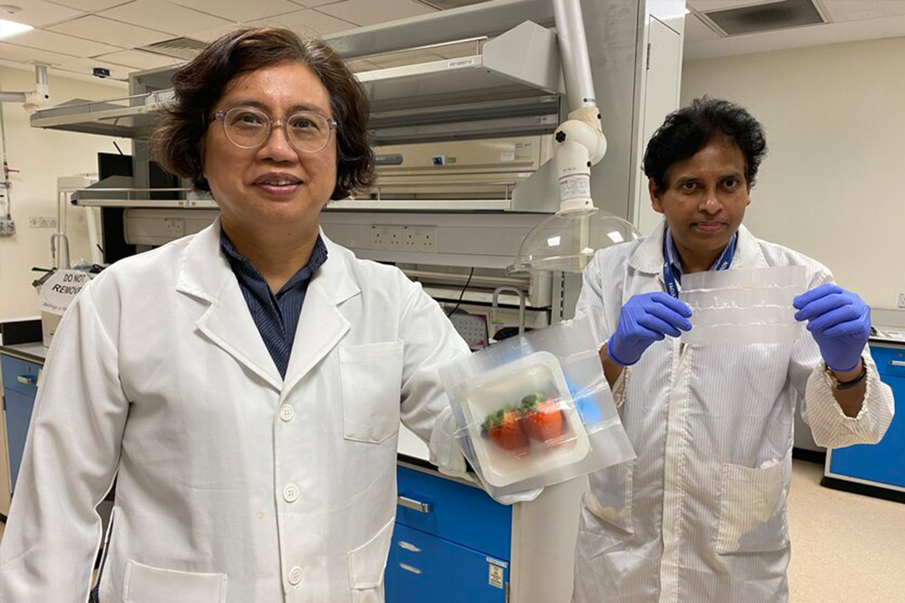 NTU Singapore and Harvard Scientists Develop Antibacterial Packaging