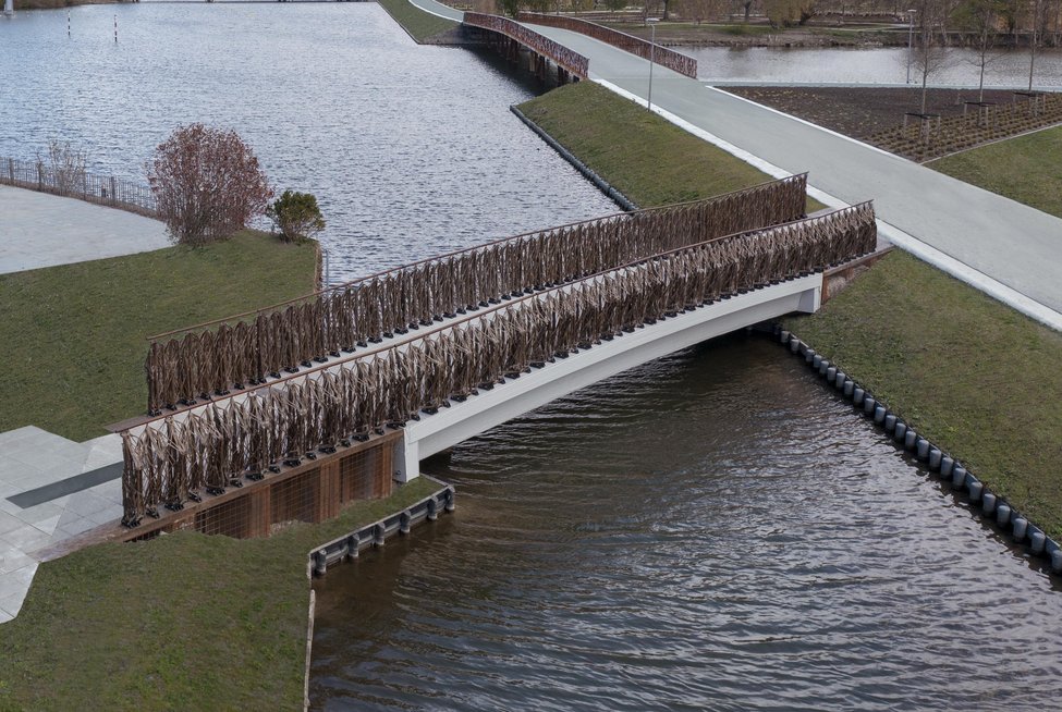 First Biocomposite Bridge Inauguration