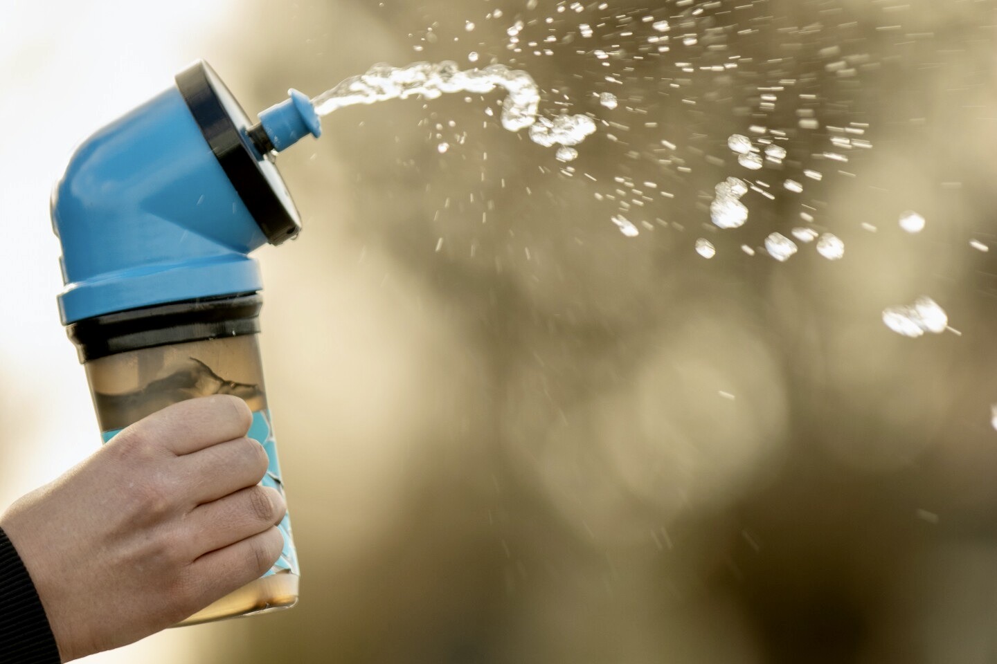 Bioplastic Cyclist Sport Bottle on Kickstarter