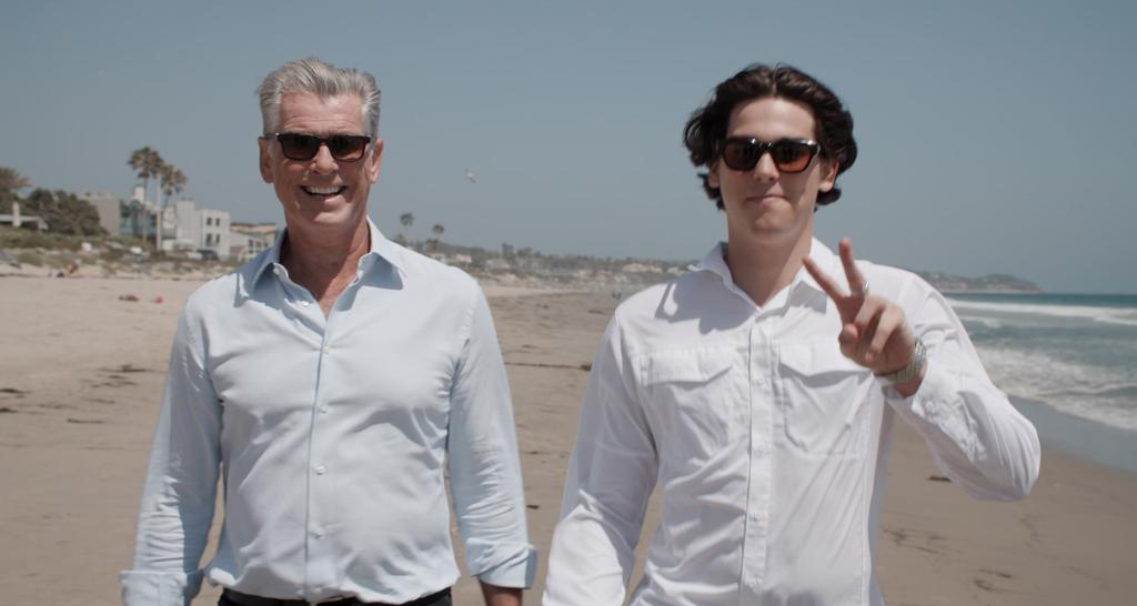 Pierce Brosnan and Son Join Plastic is Forever Campaign