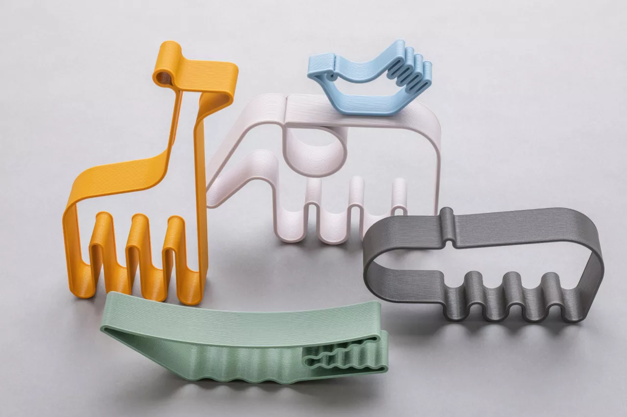 PLA 3D Printed Desk Accessories by Pearson Lloyd