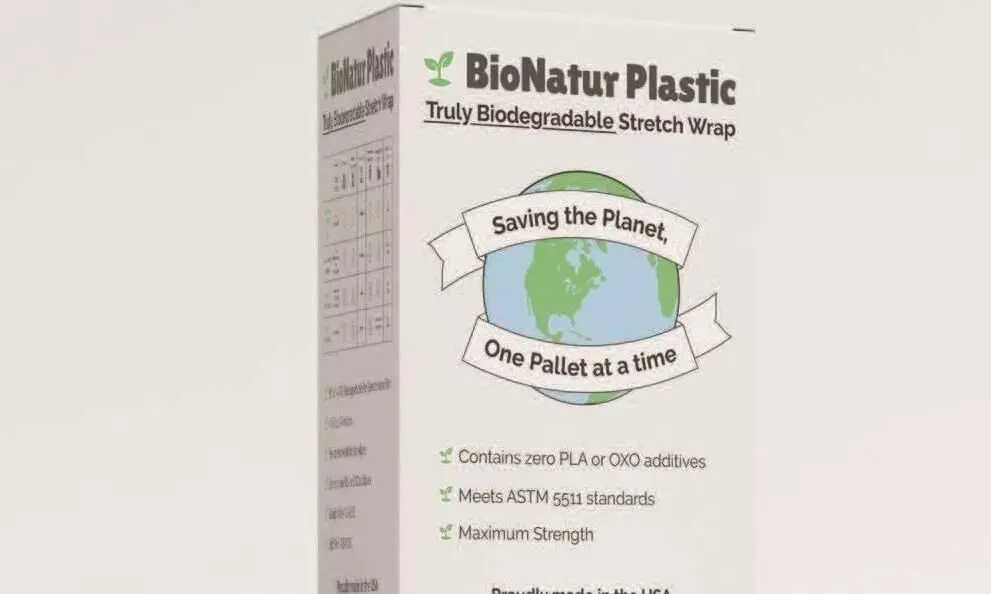 BioNatur Plastics launches European biodegradable stretch wrap at no extra cost