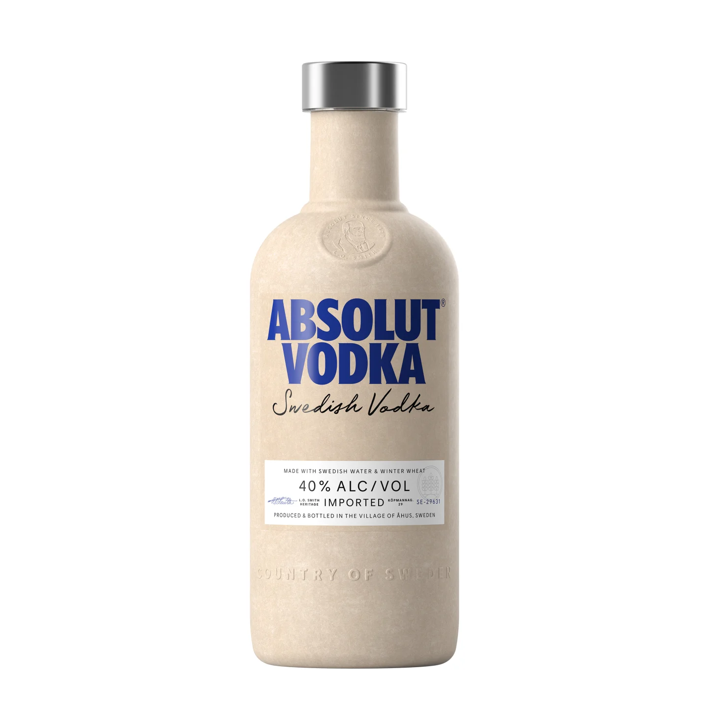 Absolut unveils paper-based cap and bottle duo