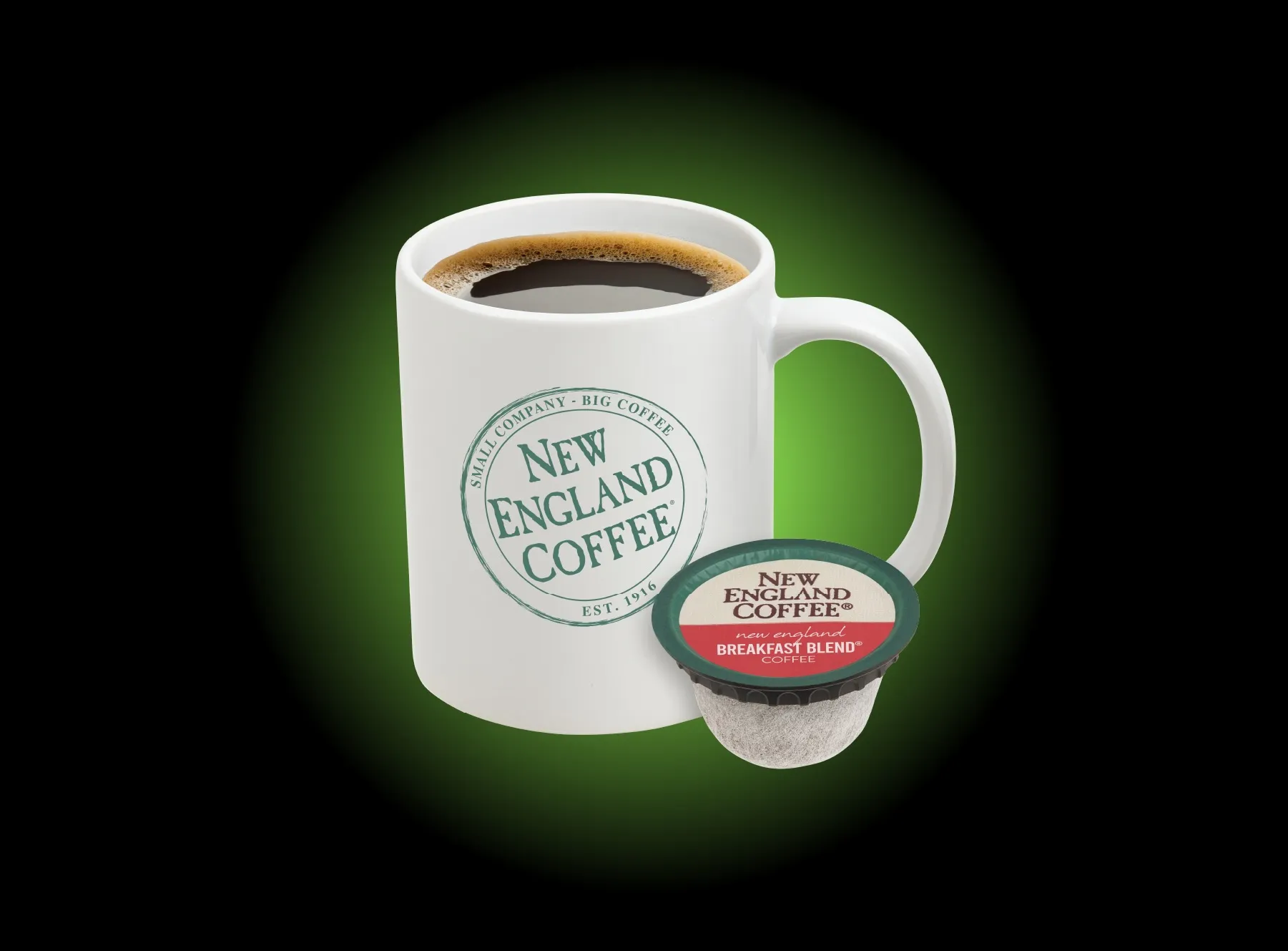 New England Coffee goes for compostable coffee pods