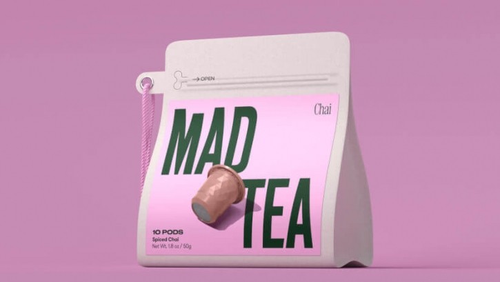 Mad Tea goes for compostable PHA pods
