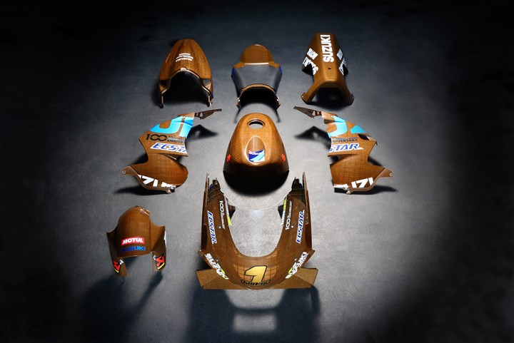 Bcomp, Tras bring bio-based composites to motorcycle racing